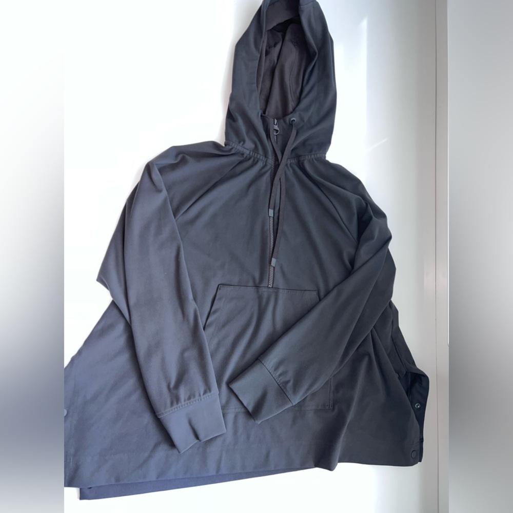 Athleta Women’s (XS) Raisin Color Quarter Zip Oversized Hoodie